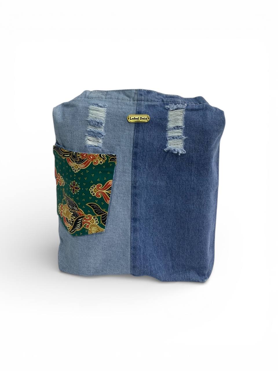 LD070 - Batik Jeans Bag 