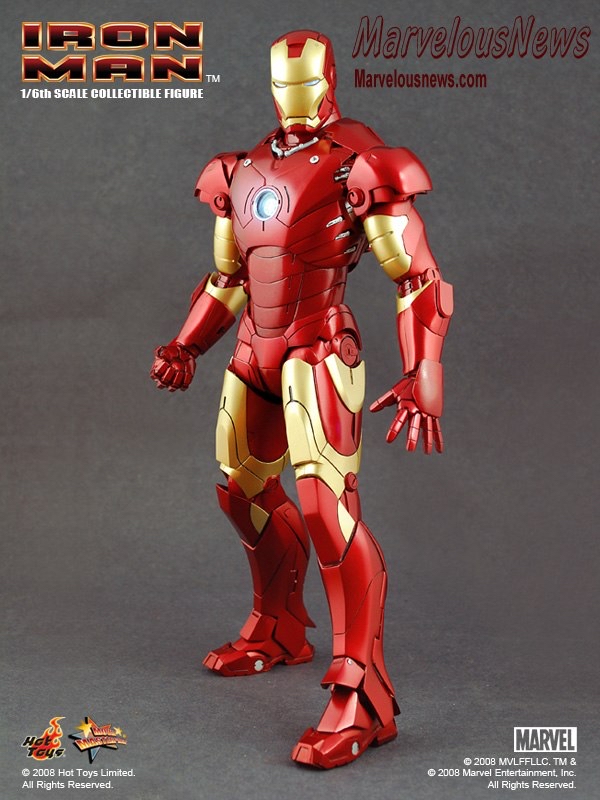 Hottoys Ironman Mark III可動figure 1/6 鋼鐵人 Mk 3 鐵甲奇俠 鋼鐵俠 