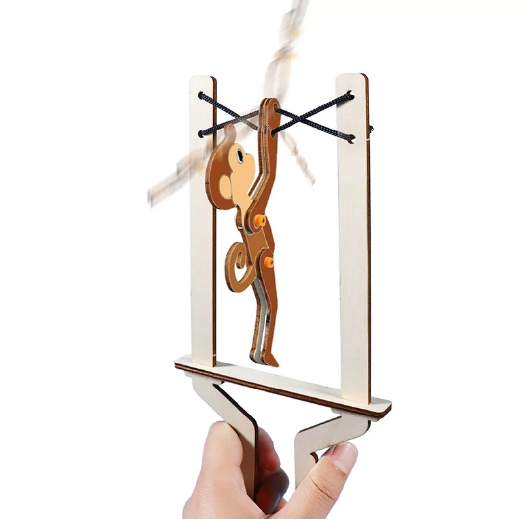 STEM科學實驗材料包-體操猴子能量轉化模型 (T357-29)  🚛 送貨方式請選(4)          