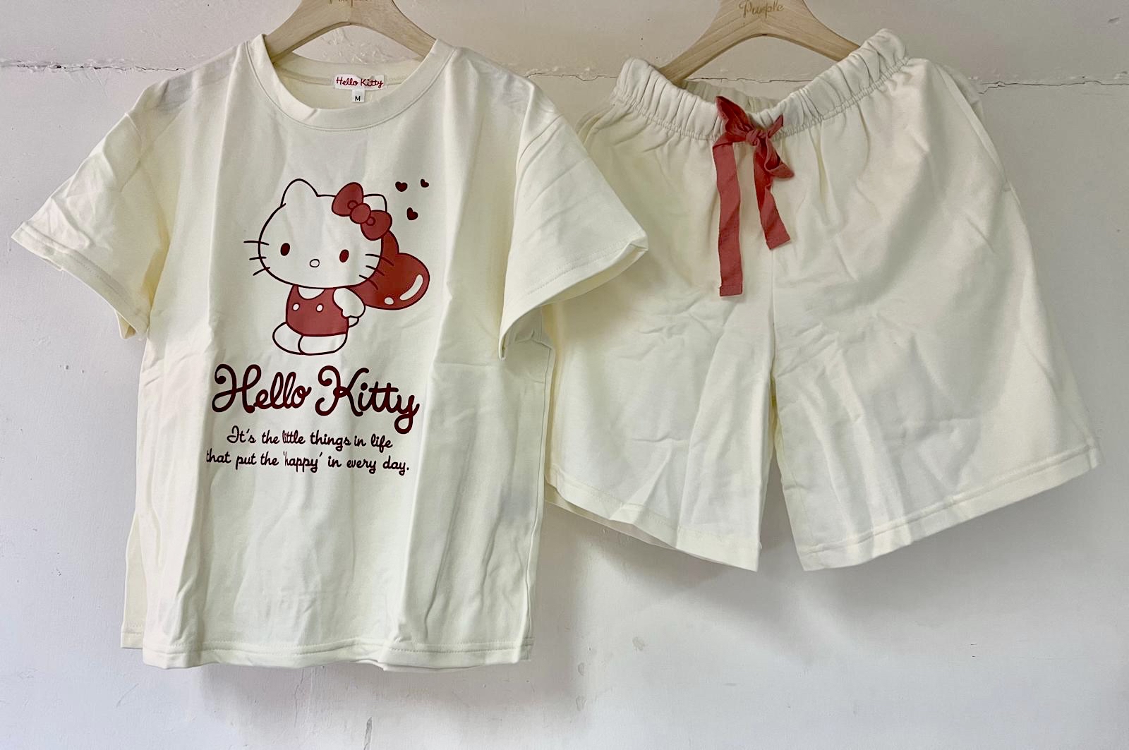 🎌日本直送🎌 Hello Kitty  短衫短褲 家居服套裝