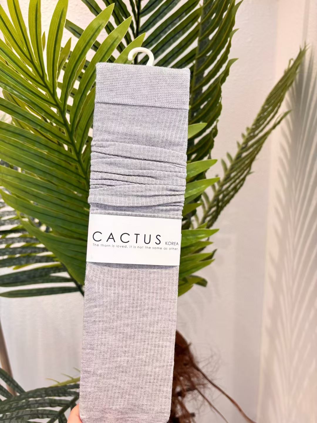 L73 暗紋堆堆薄棉襪