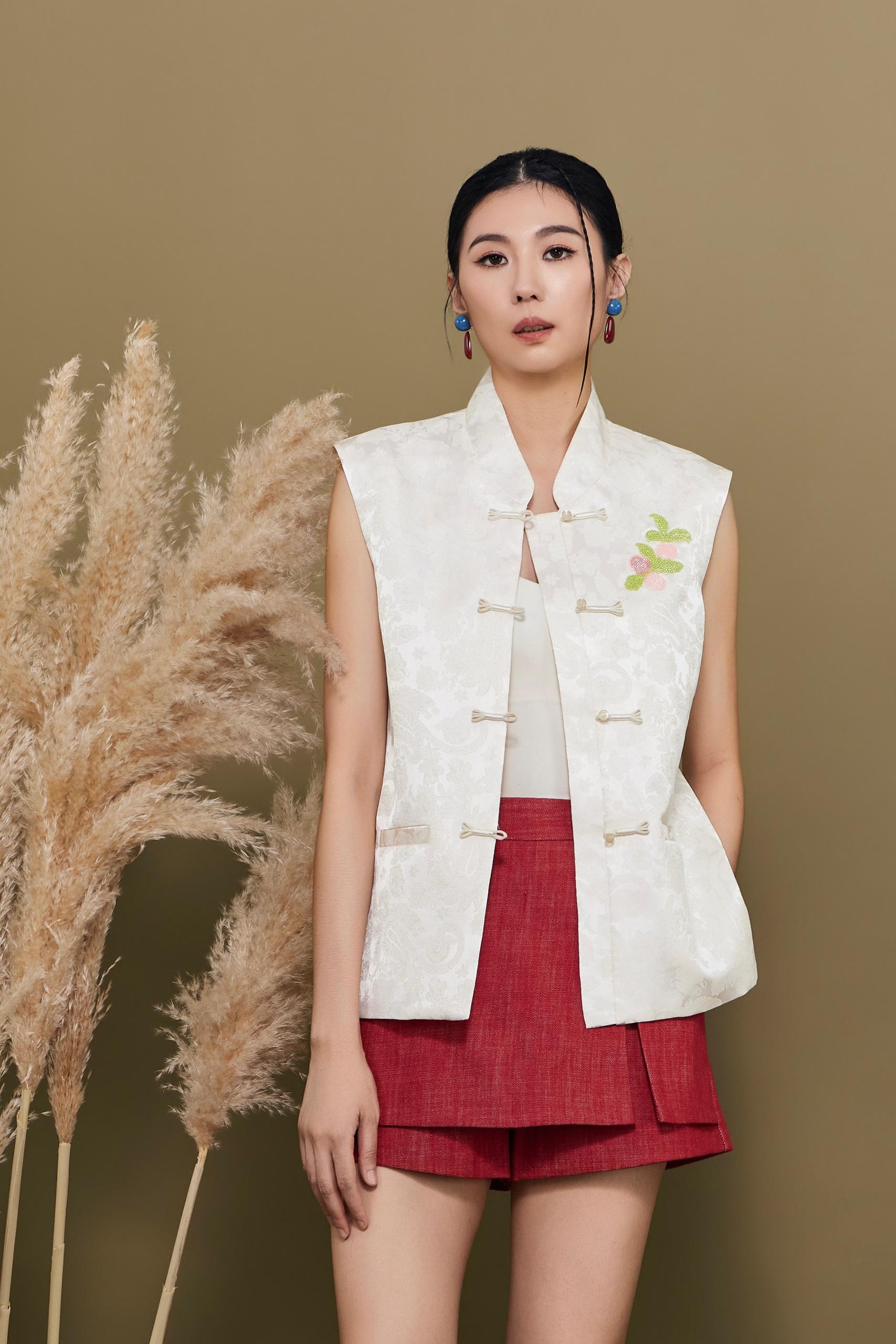 CP1676 YIN OVERLAP PANKOU SKORT