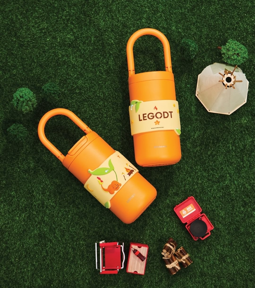 LEGODT × Pokémon Loop Tumbler 🧡💛💚🩵