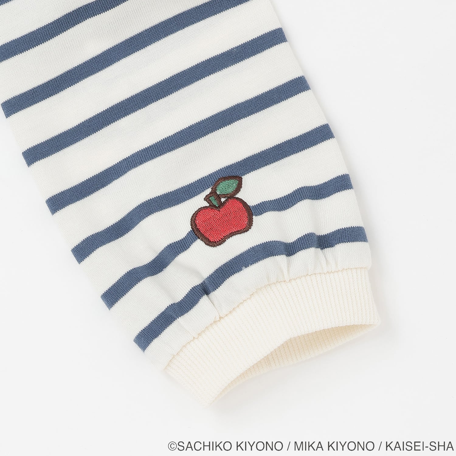 🆕【⭐訂購⭐】日本直送 🇯🇵🌀#Nontan 蘋果刺繡 貼花長袖Tee［3款選］🌀[ELHA-0061][260914]