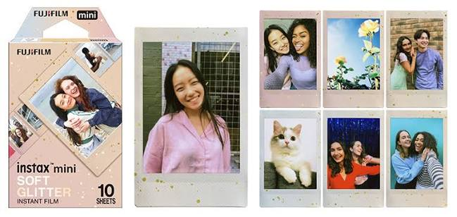 FUJIFILM INSTAX MINI (SOFT GLITTER) 富士即影即有菲林相紙 (柔和閃粉) 拍立得相紙 