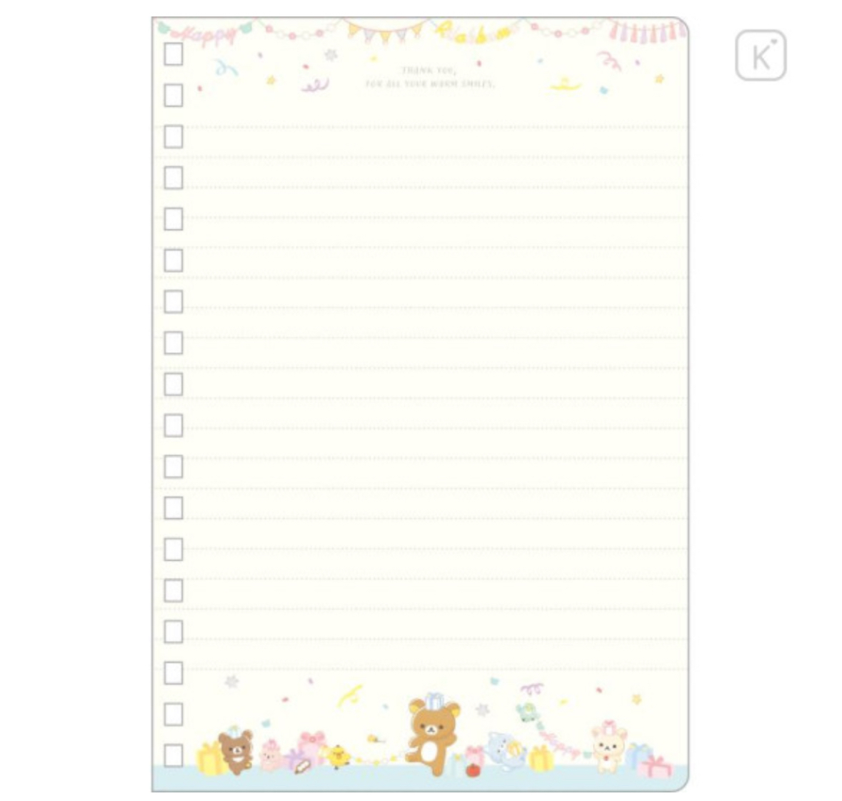 鬆弛熊 notebook｜特價品滿$300包順豐門市自取