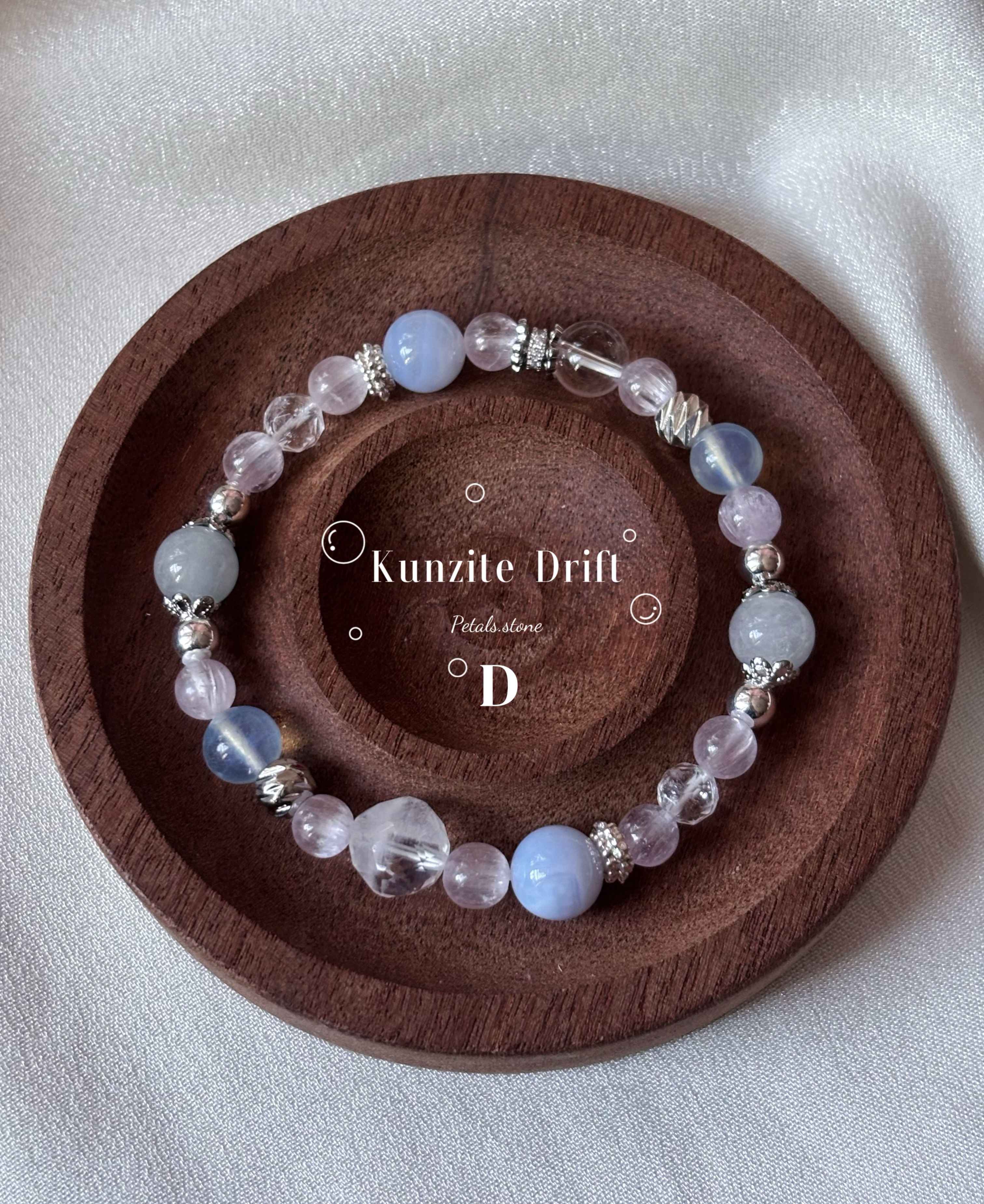 𓇢 Kunzite Drift𓈒 𓏸｜紫鋰輝與霧藍兔毛☁️