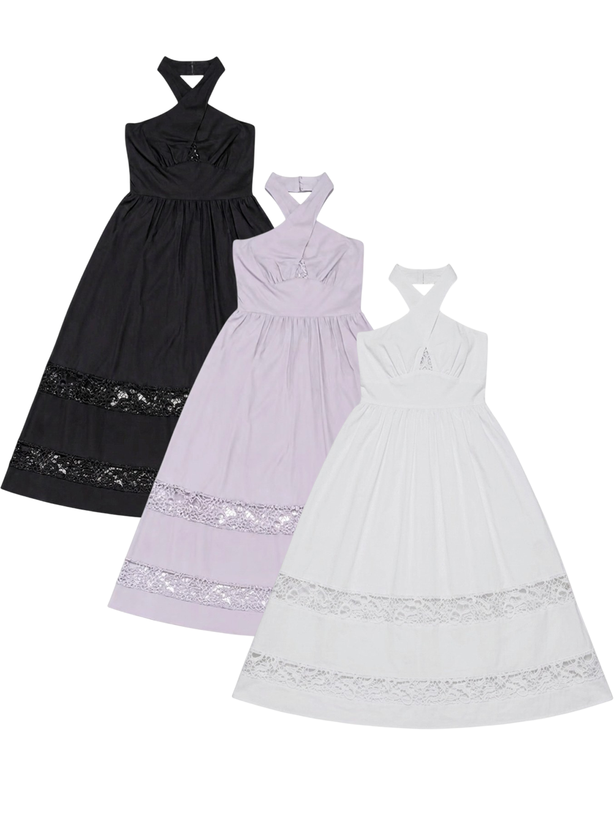 Soft Muse Flow Midi Dress M209