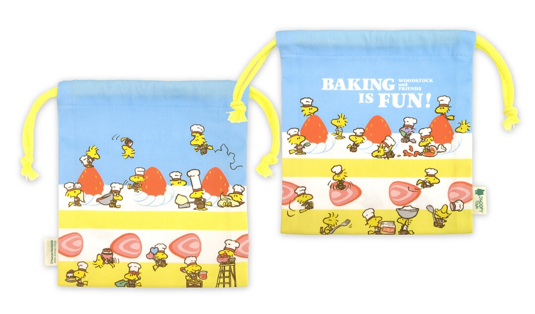 🌸 【預訂】索繩袋 - BAKING IS FUN! ~Baking cakes is fun!