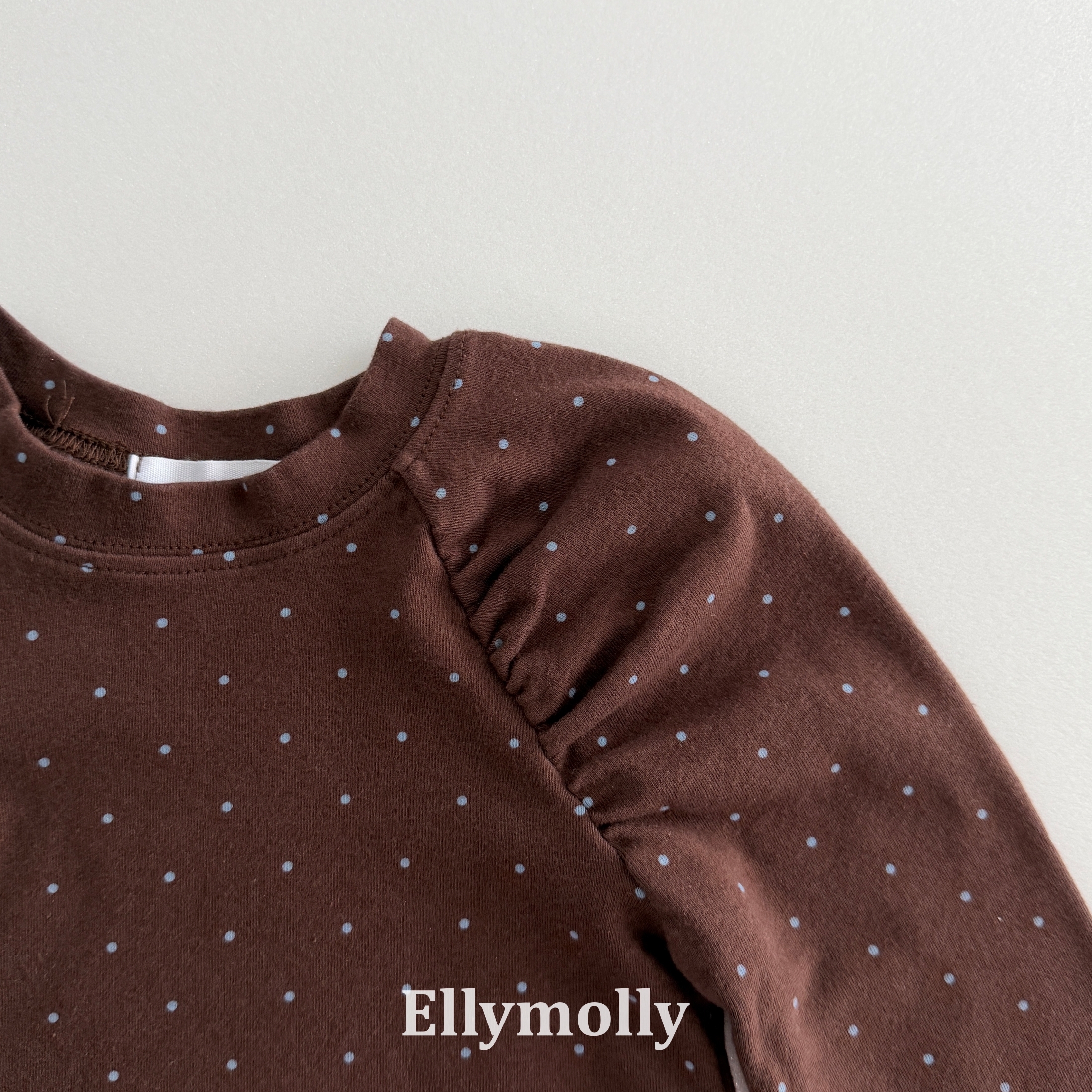 Ellymolly | Giselle Dot Shirring T-shirt