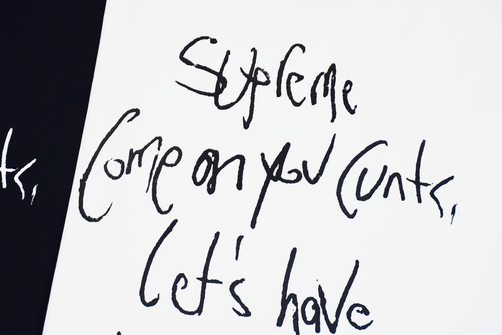 Supreme Aphex Twin Windowlicker Tee