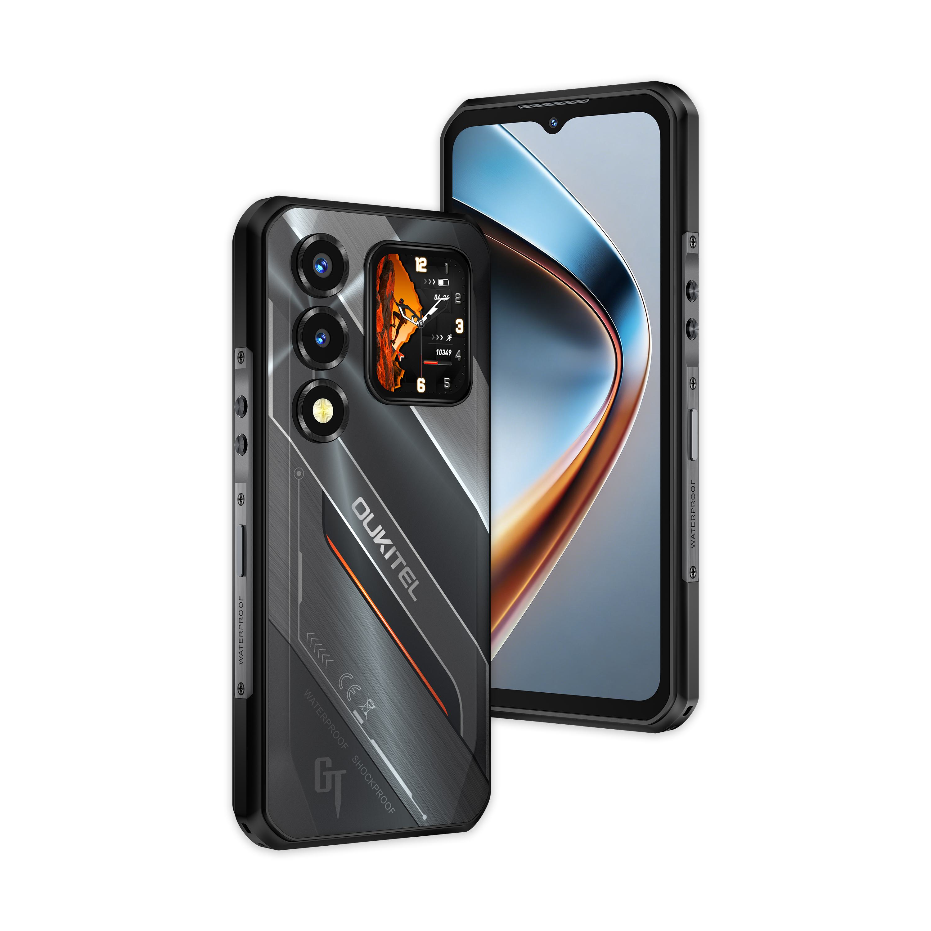 OUKITEL WP66 5G | 6.6吋 120Hz 1.81吋背屏 11000mAh AI工具 三防手機 Rugged Phone