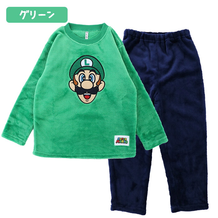 🆕【⭐訂購⭐】🇯🇵日本直送 🌀 #SuperMario 絨毛家居服套裝 [2款選] 🌀 [PLJA-0156][261117]