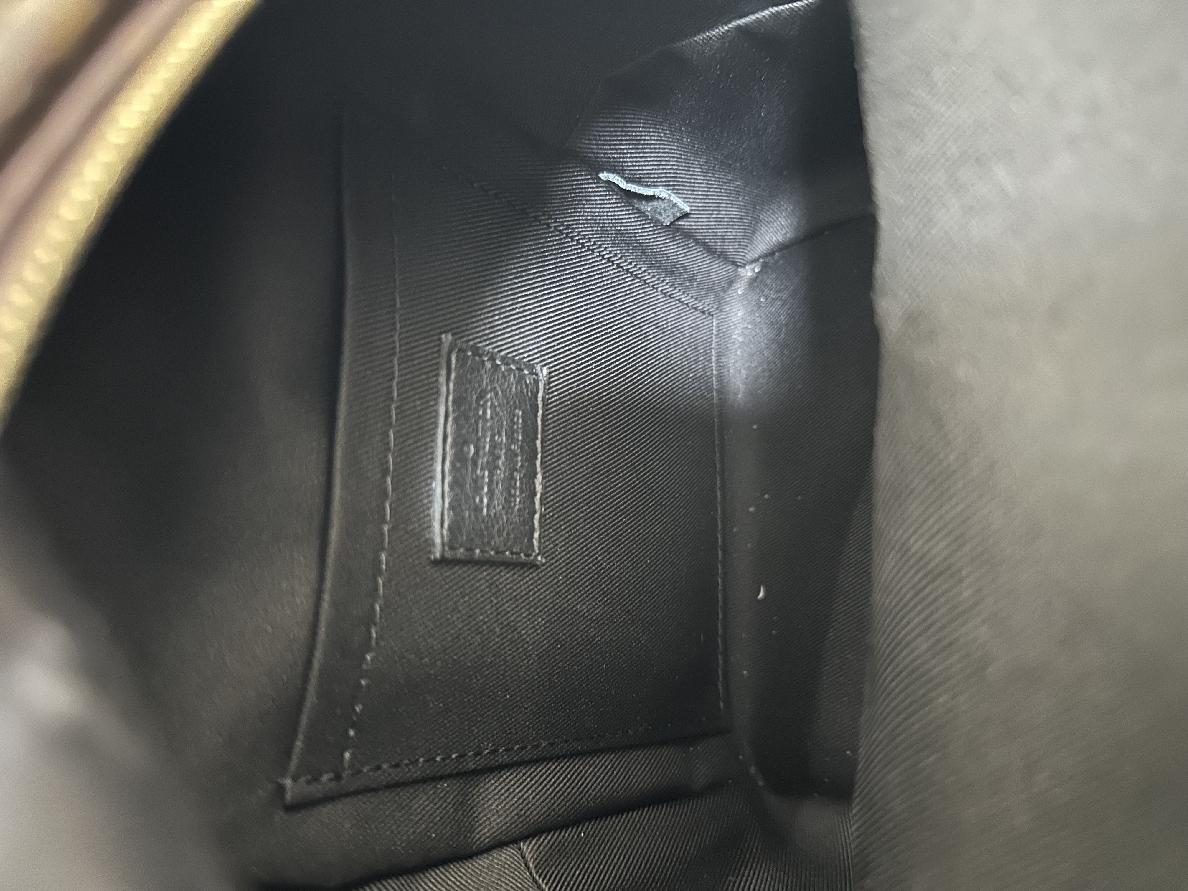 Pre-owned Louis Vuitton Monogram Palm Springs Backpack /26NY10