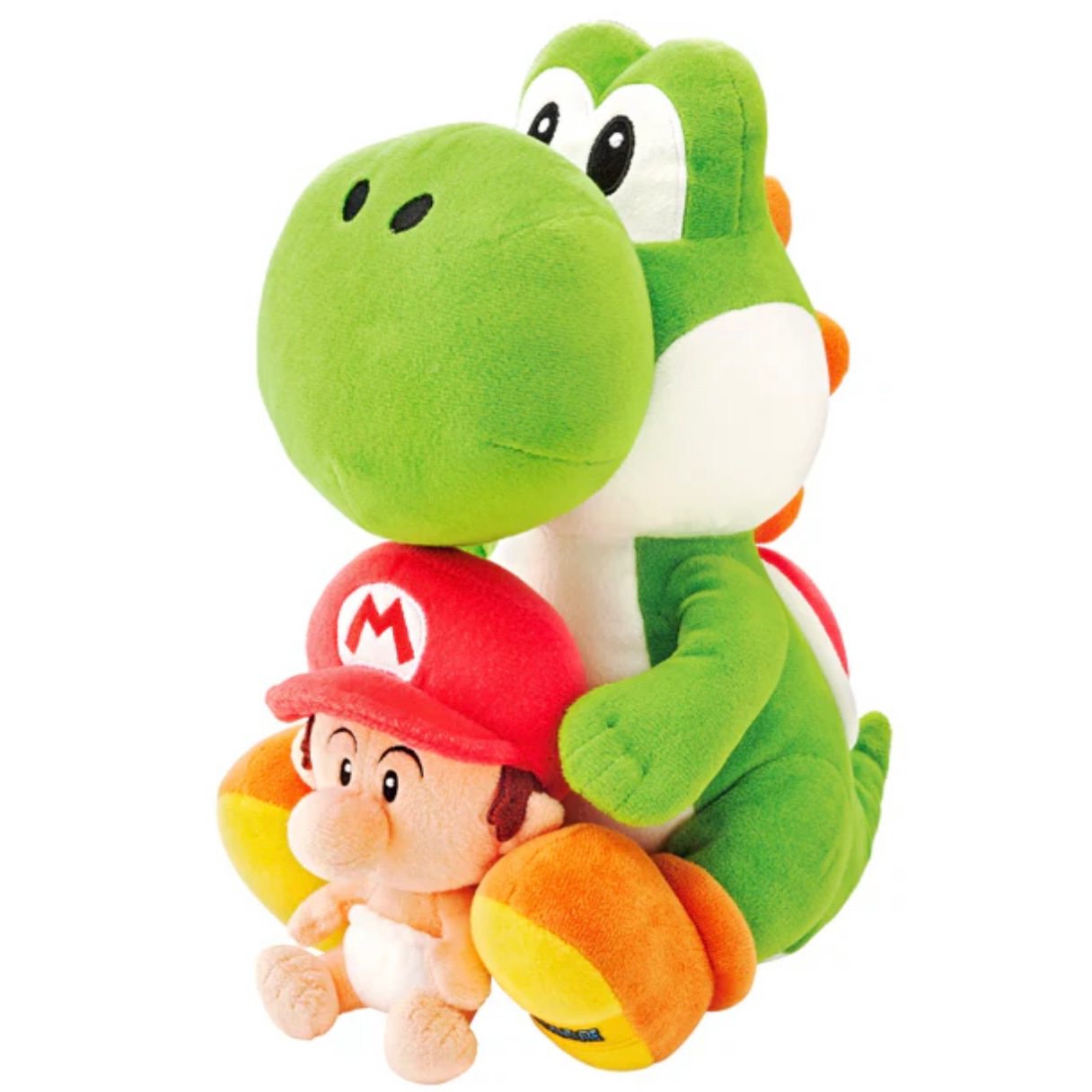 Yoshi/Beby Mario Stuffed Toy (M size)