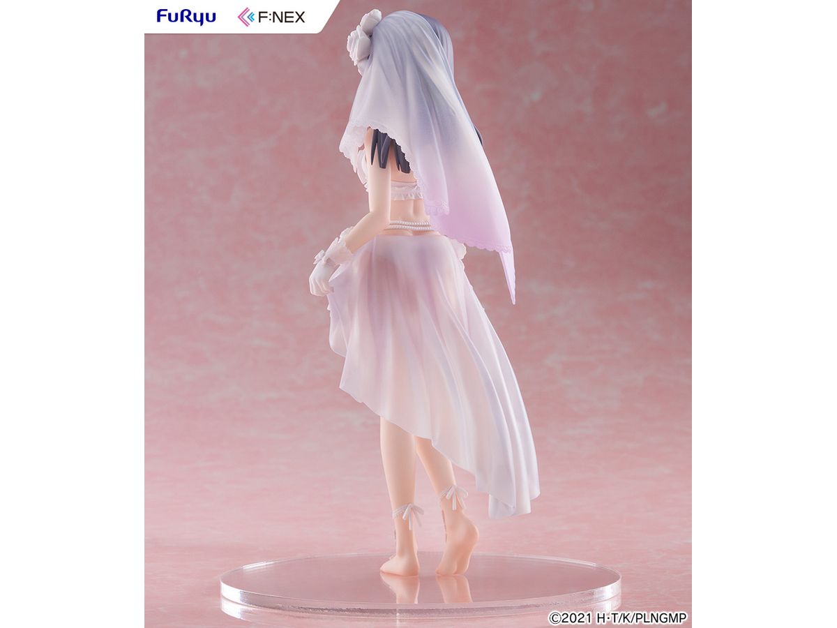 【預訂日期至17/6/26】 FURYU [F:NEX]《魔法少女☆伊莉雅》1/7 美遊 -婚紗泳裝- / Miyu Edelfelt Wedding Swimsuit ver. 1/7 Scale Figure 🌸[訂單確認後,本店會於一週內發出電子預購單據,屆時請確認WhatsApp對話查收。"如需到店提取紙質單據或使用其他通訊APP可於備註告知"]