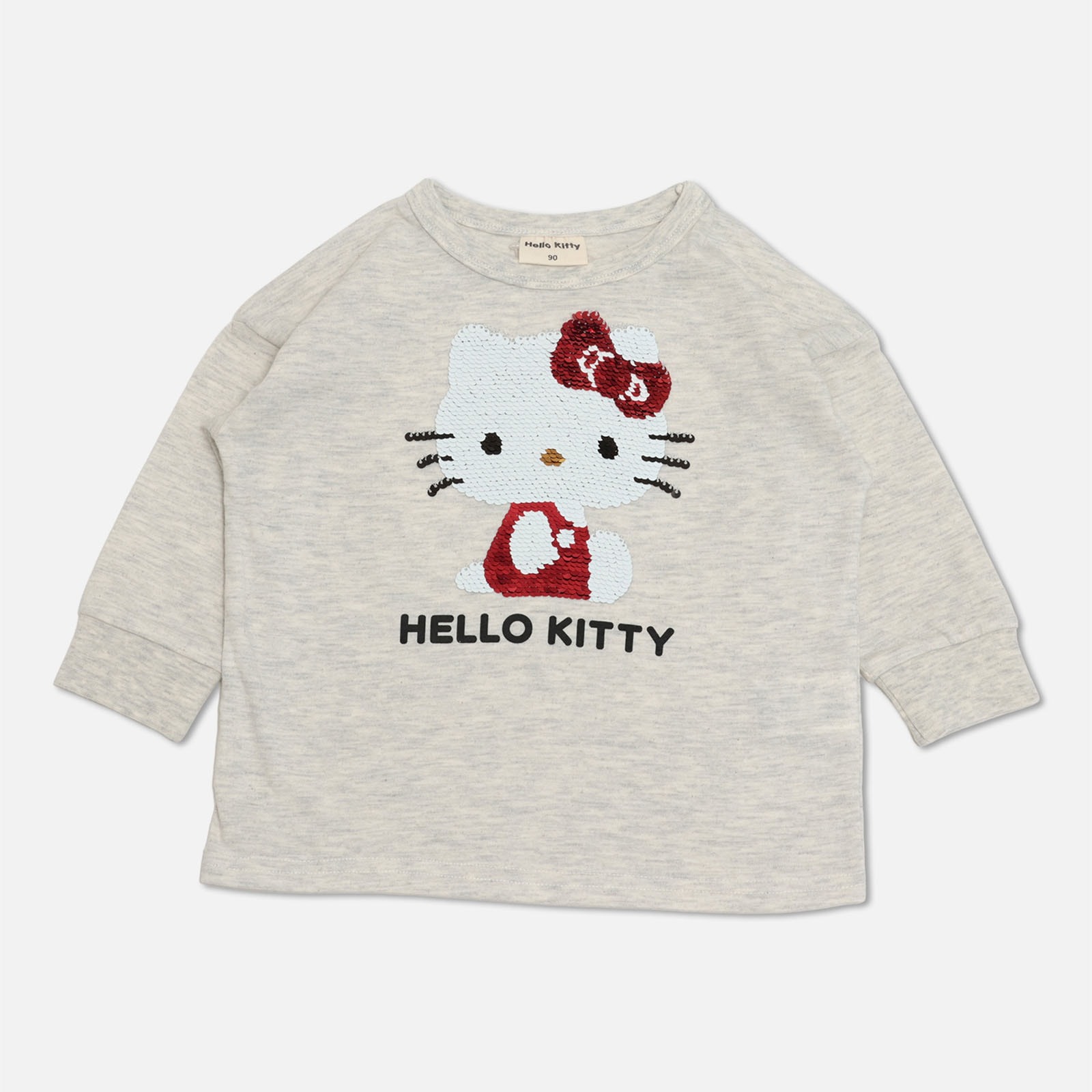 🆕【⭐訂購⭐】🇯🇵日本直送 🌀#Sanrio 閃閃珠片長袖 tee 🌀[PLHA-0050] [260907]