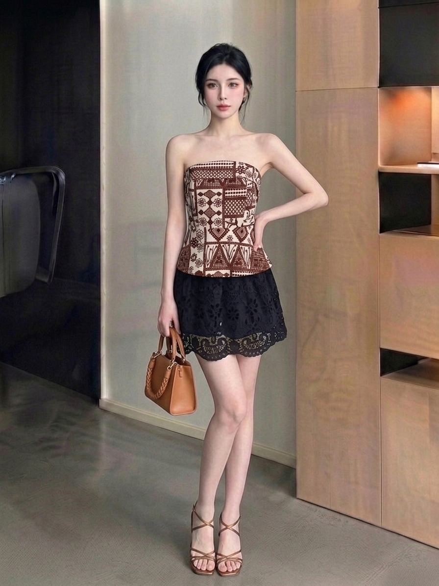 Batik Tube Top M252