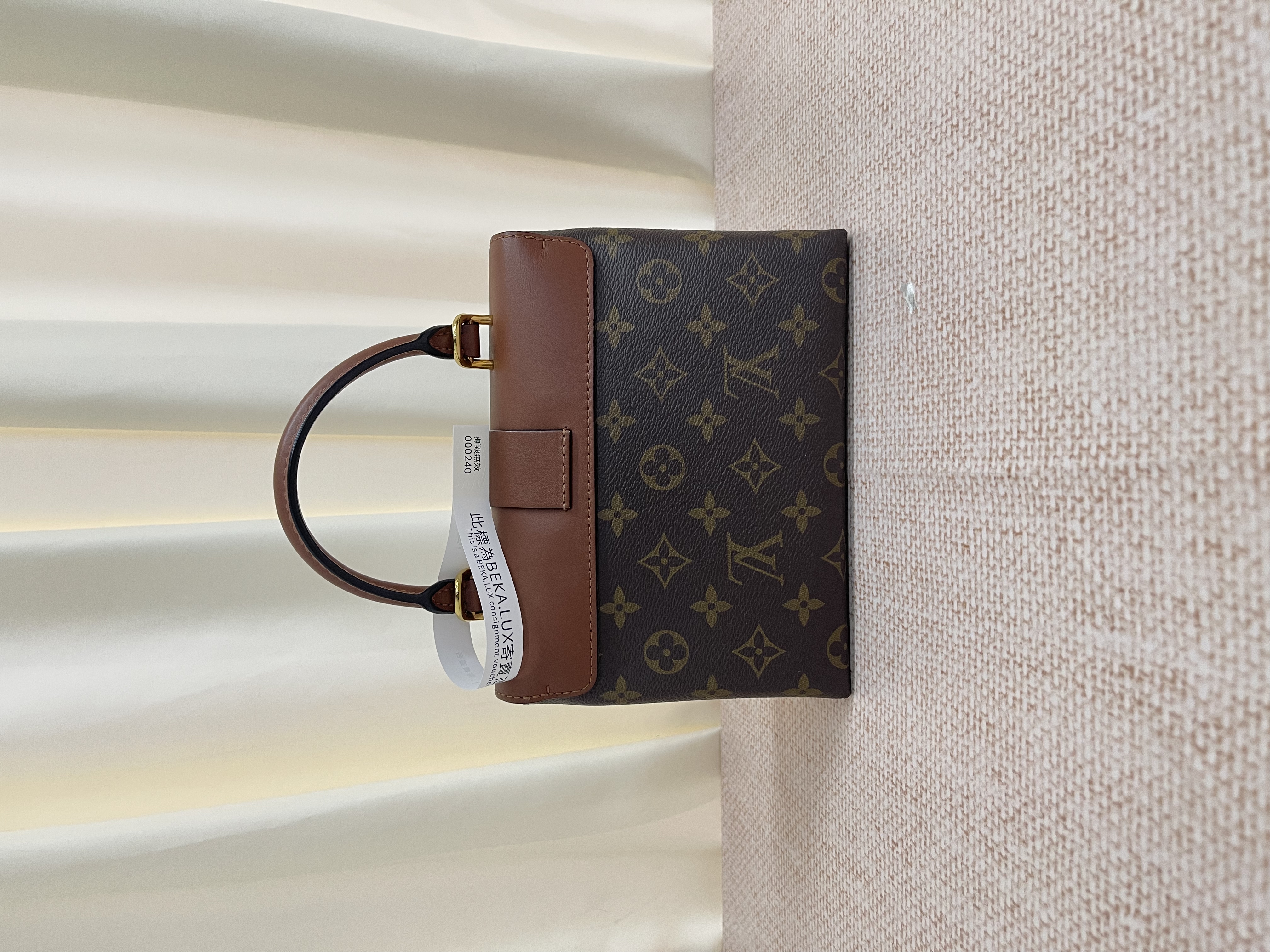 Pre-owned Louis Vuitton Locky BB Monogram Canvas Crossbody Bag/ Product Code: 26041911
