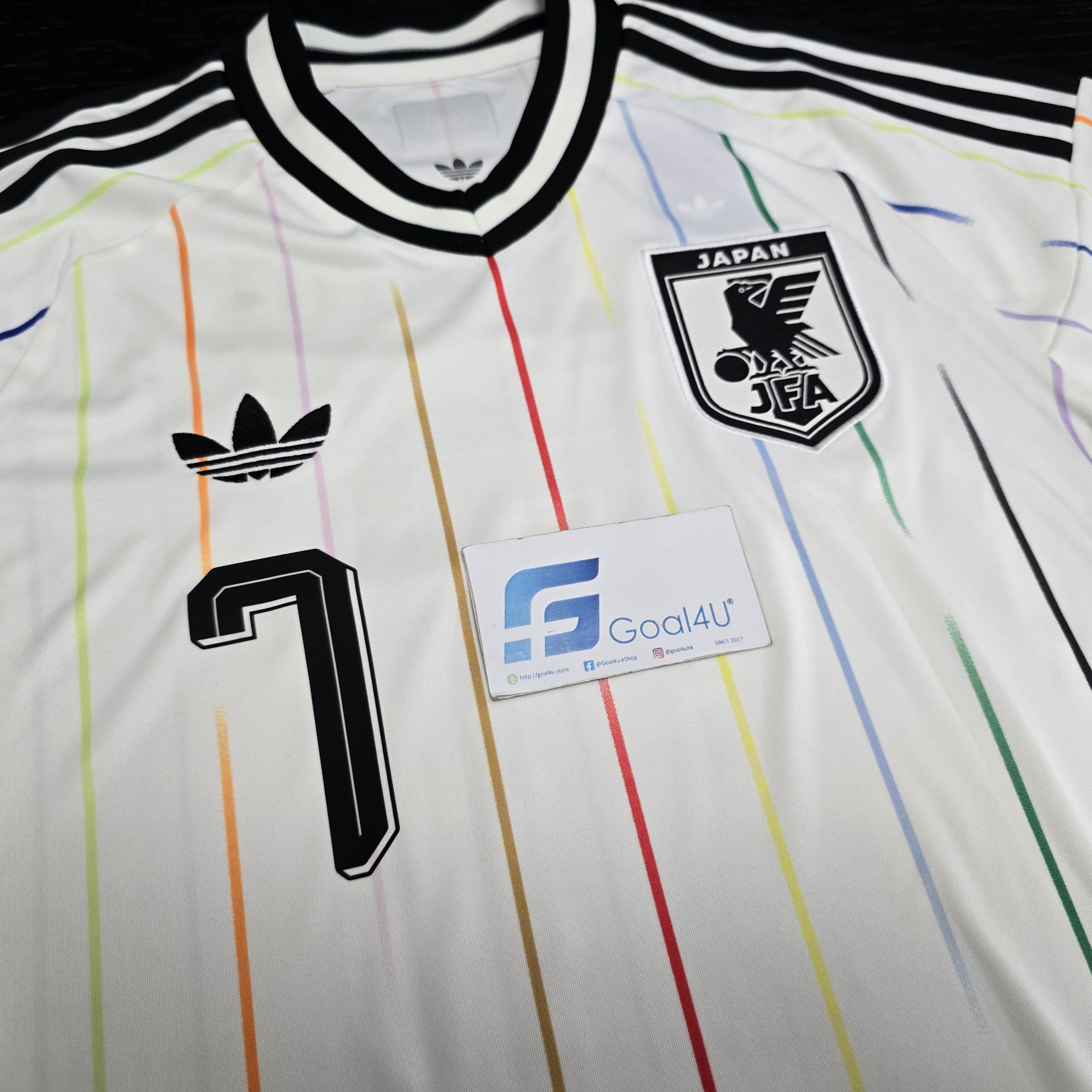 Adidas Japan 日本國家隊 2026-27 作客球迷版球衣 (可加印字及臂章) JN1872