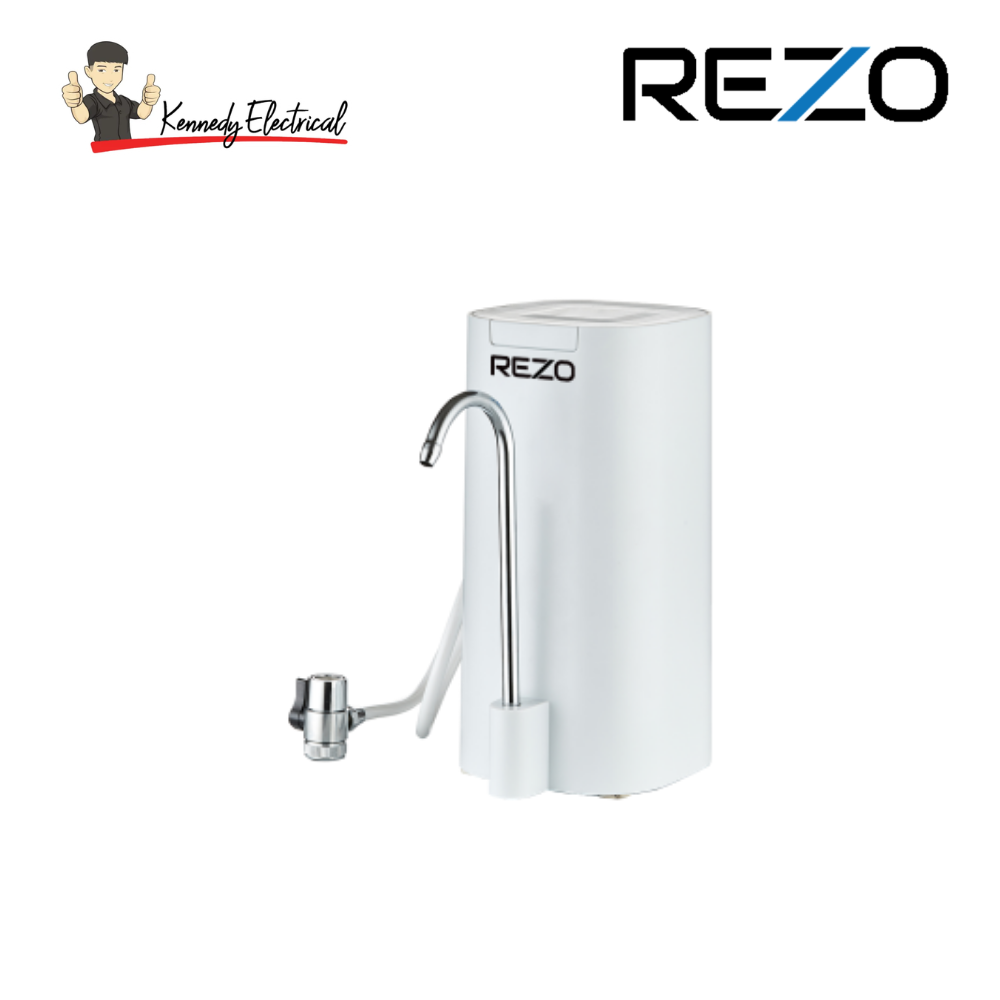 Rezo PURINZ 4-Stage Ultra-Filtration Water Purifier - Matte White (PURINZ-4STAGE-MW)
