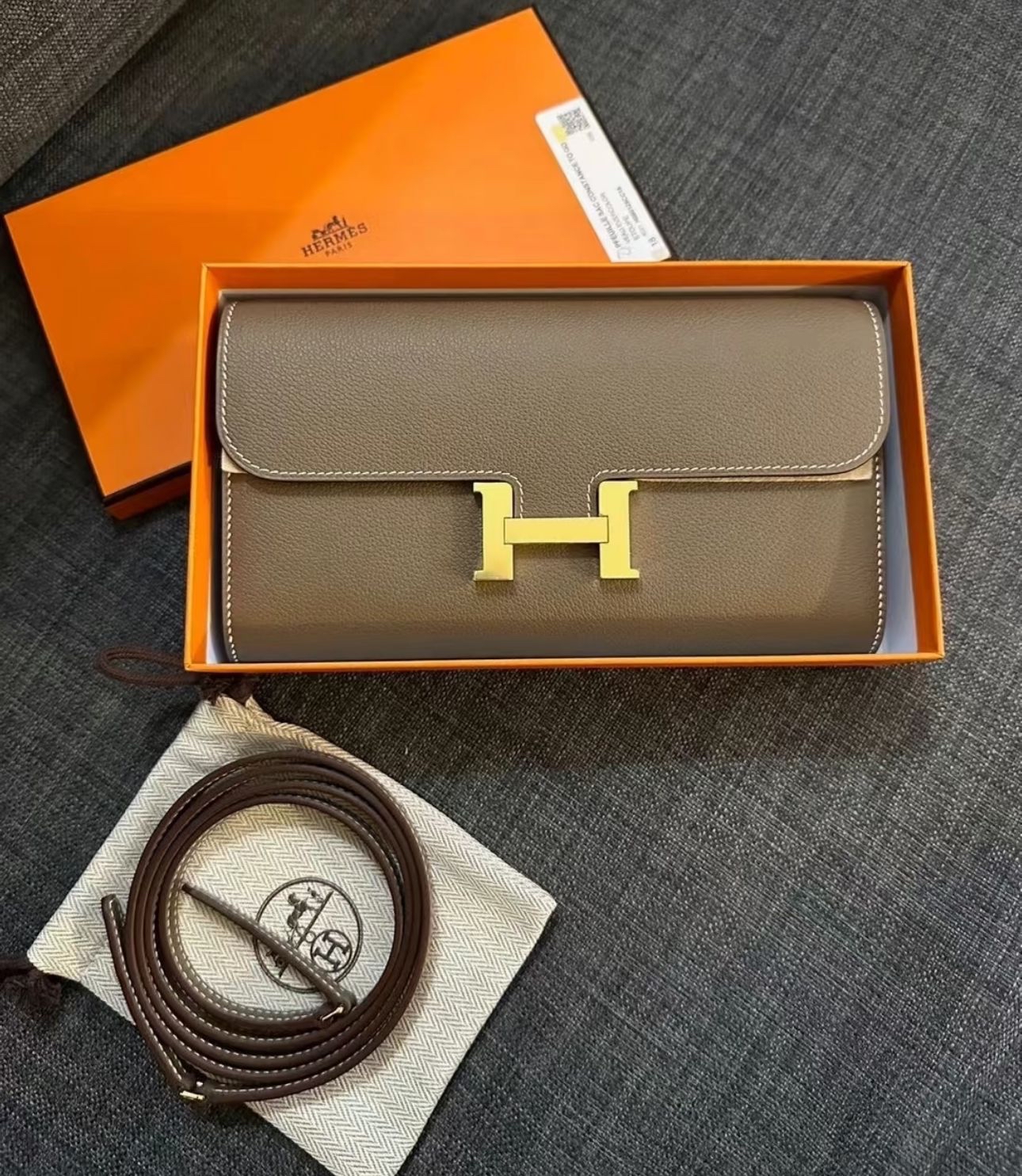 Constance to go 大象灰金扣 evercolor K stamp