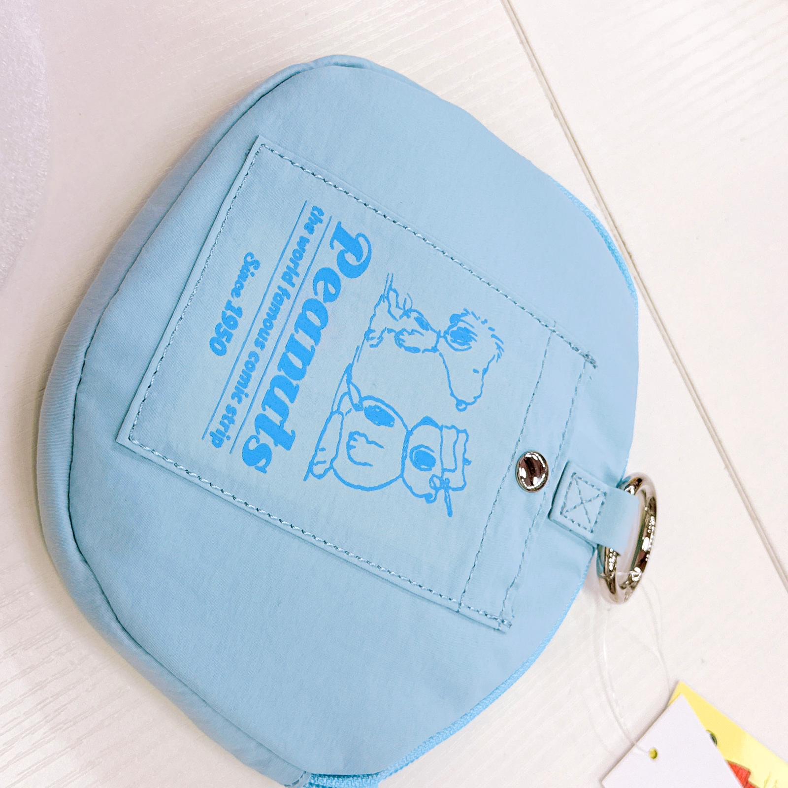 日本直送snoopy olaf Woodstock新款拉鏈袋 頭型掛飾