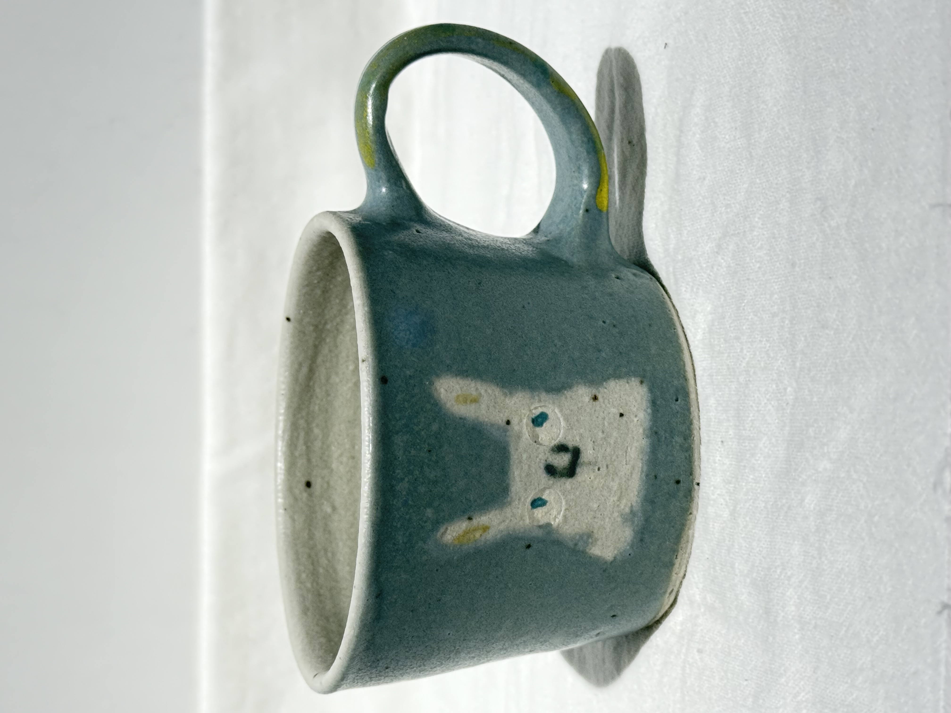 原田晴子 馬克杯 藍色