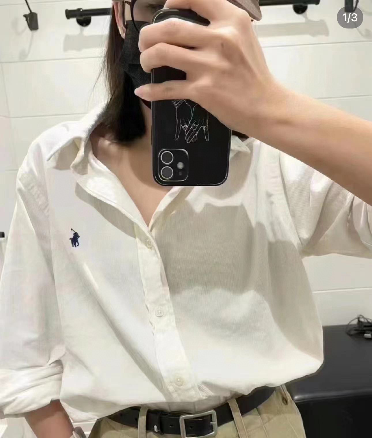 預訂 Polo Ralph Lauren燈芯絨小標刺繡恤衫 