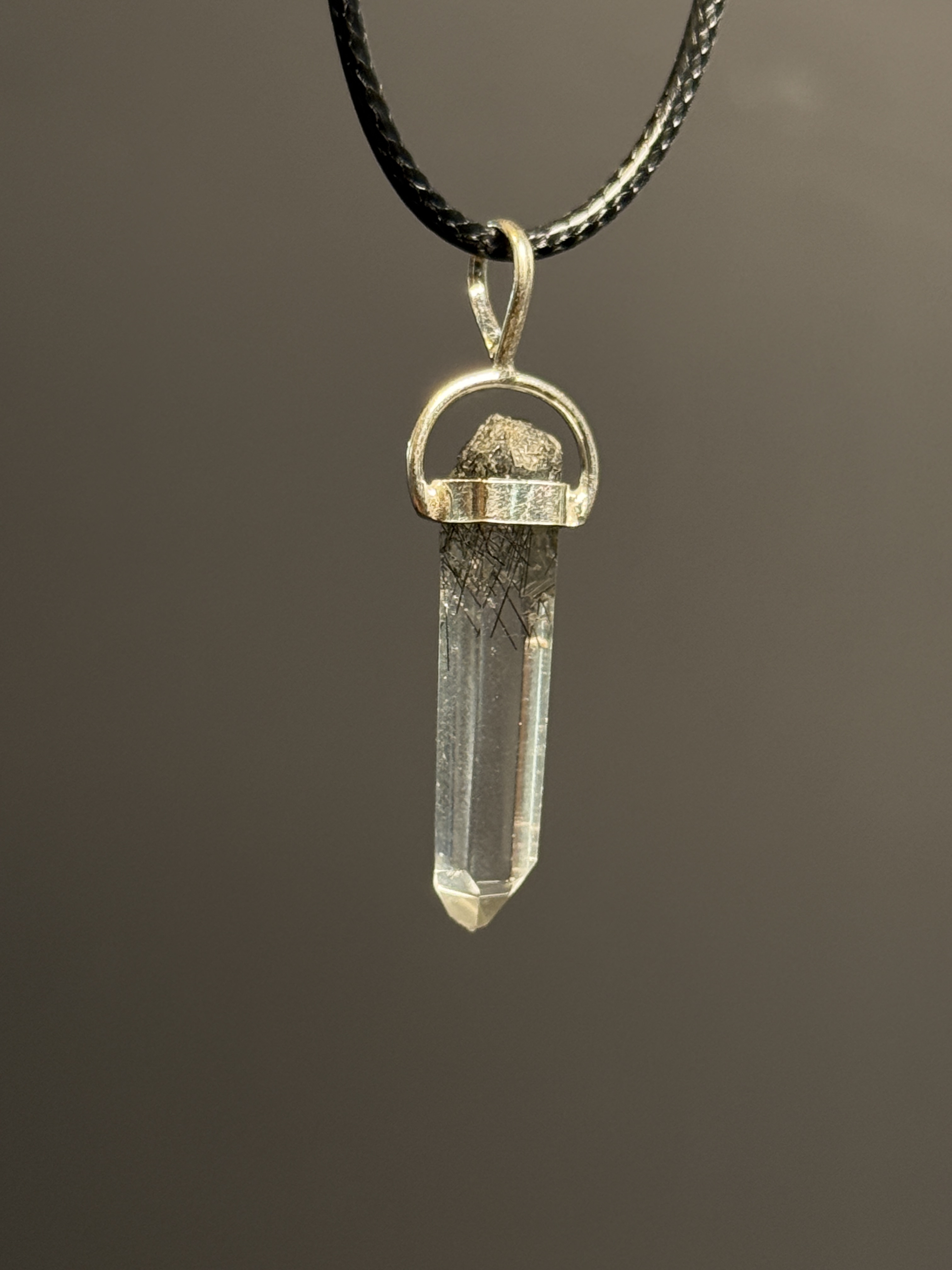 巴西黑髮晶吊咀 （29.1mm) (option 3)