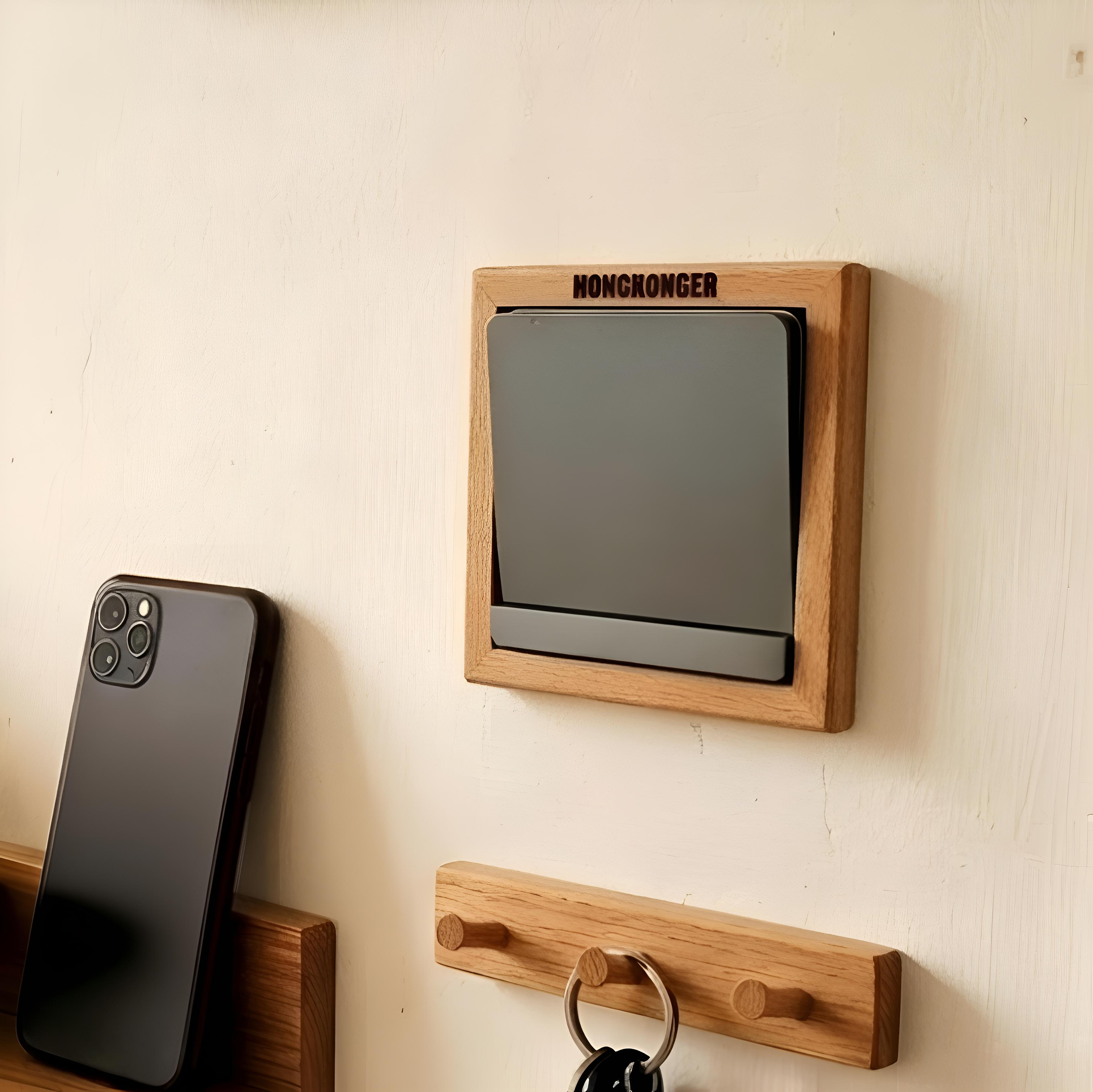 HONGKONGER 匠心實木燈制開關保護框