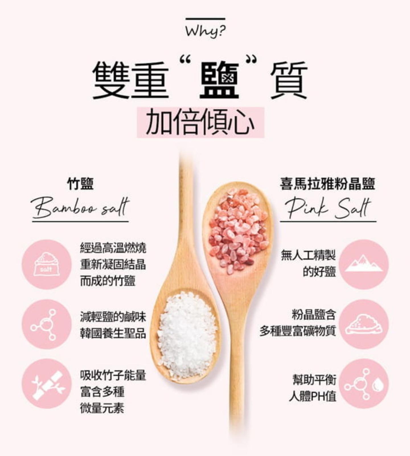 LG 喜馬拉雅粉晶鹽按壓式牙膏 - 冰澈薄荷