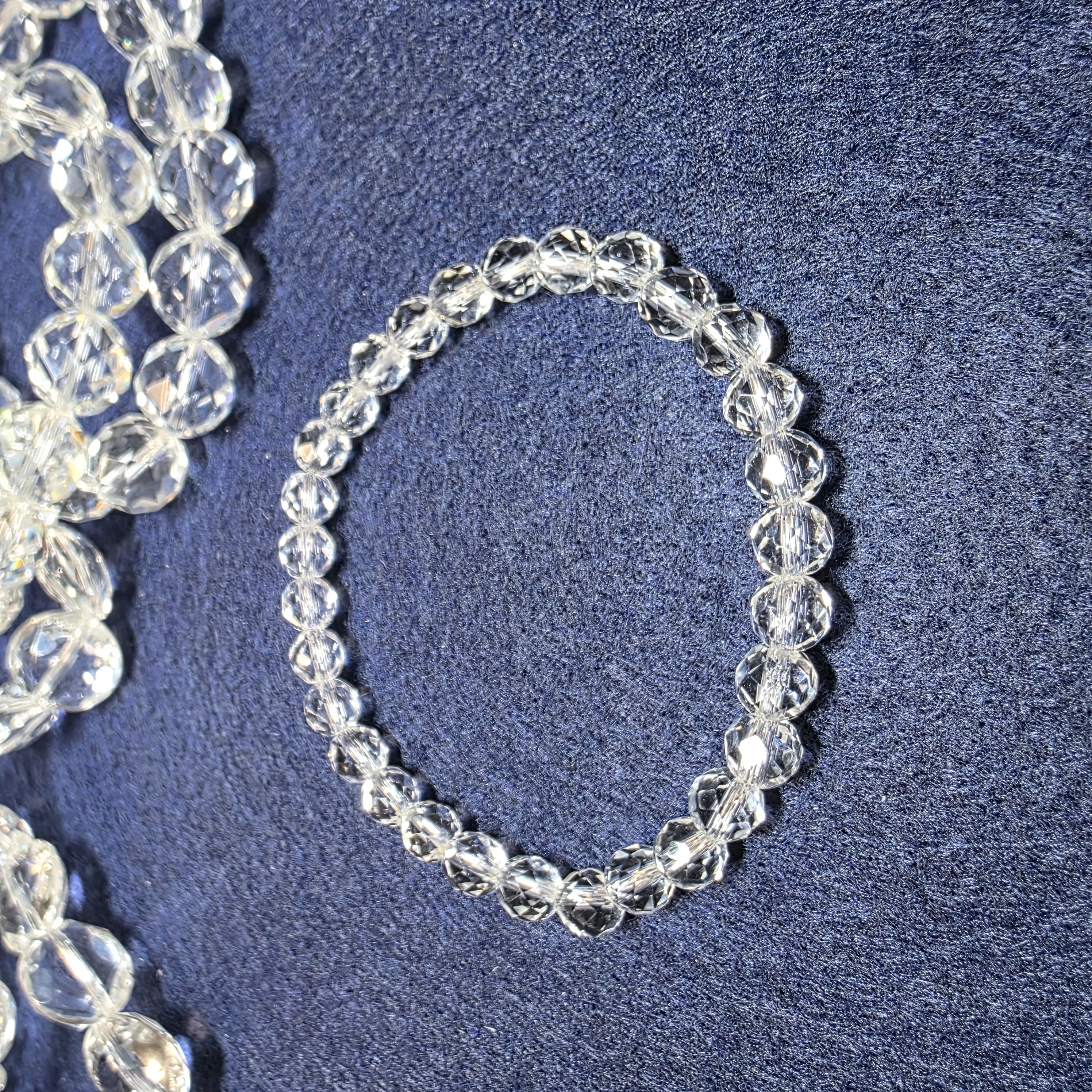 白水晶角度手串(Clear Quartz)