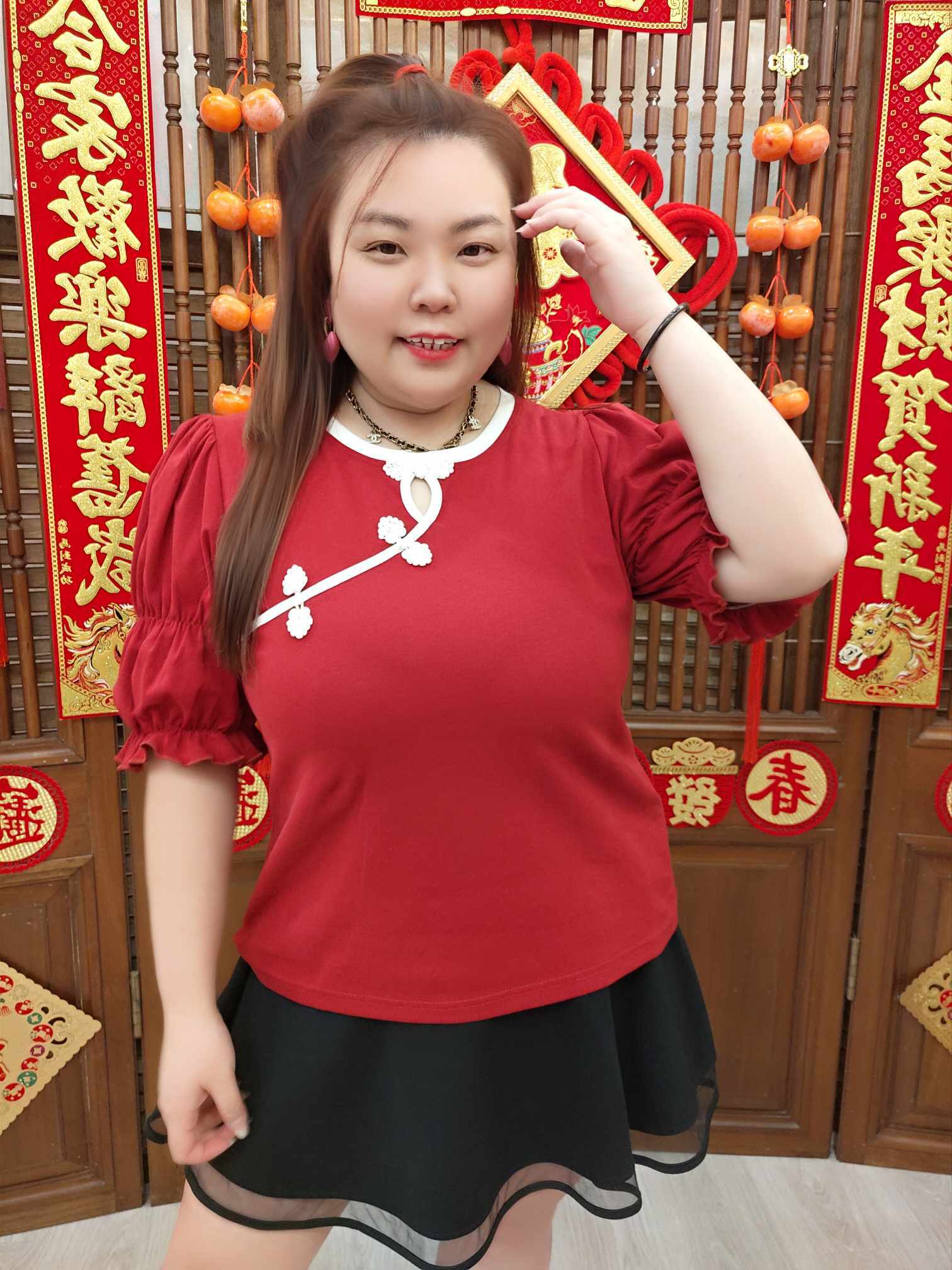 NJD08 EE1962 新盘扣设计上衣