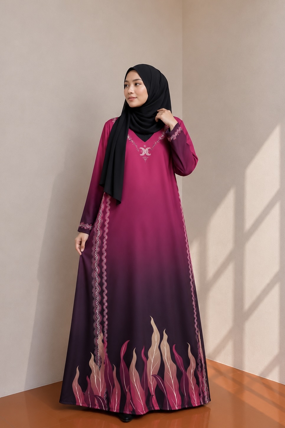 SORAYA in Fuschia Ombre
