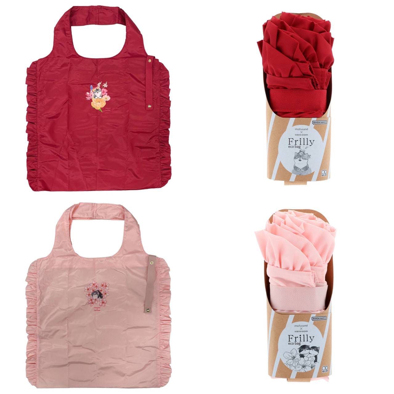 四月連線貨品 - 日本MOFUSAND 日比谷花壇 x Mofusand 環保袋
