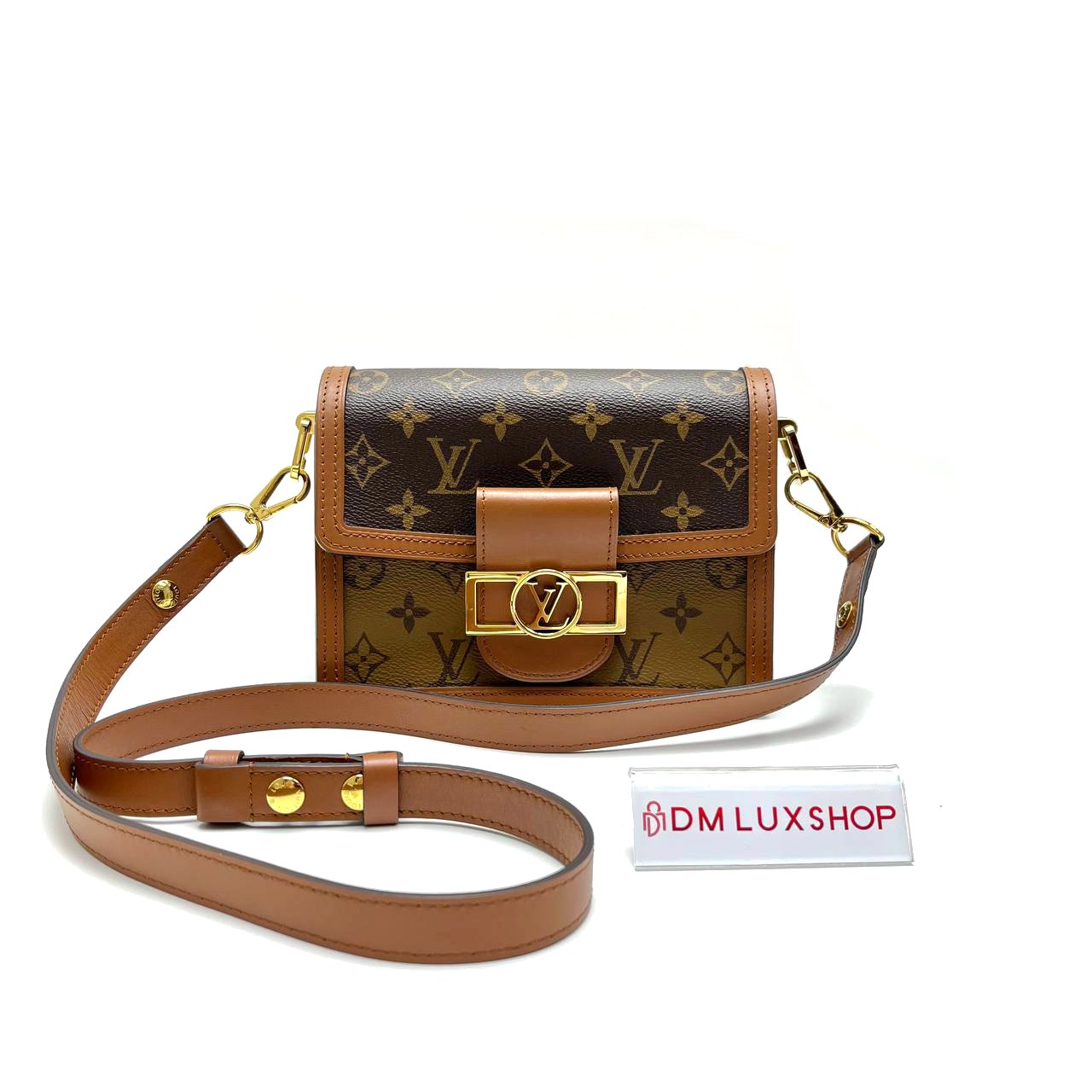 LV Monogram Reverse Mini Dauphine