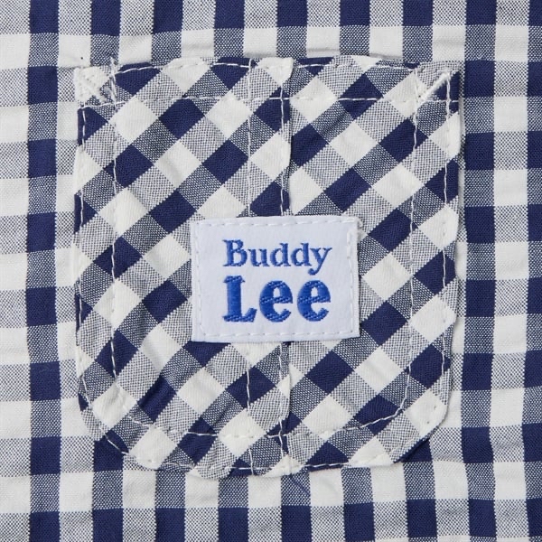 🇯🇵預訂 日本直送🇯🇵Buddy Lee 兩色標籤口袋格紋短袖恤衫