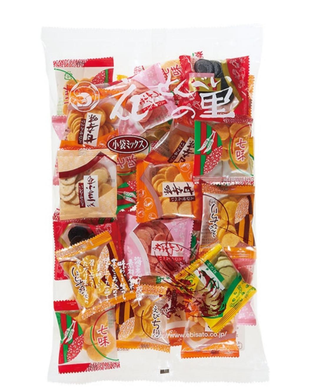 小袋混合裝蝦片咩味都試到，獨立包裝