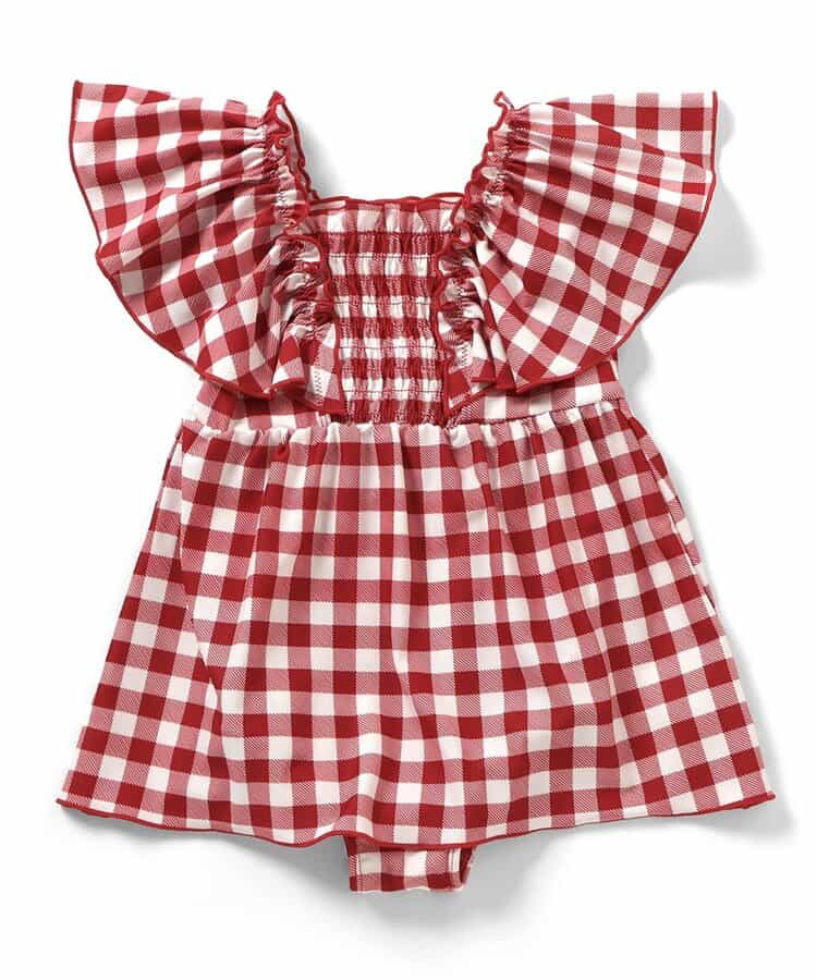 🇯🇵預訂 日本直送🇯🇵Apres les cours六色圖案印花褶皺荷葉邊連身泳衣