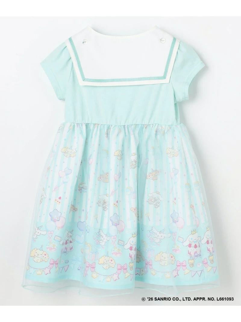 🆕【⭐訂購⭐】 🇯🇵日本直送 🌀#Cinnamoroll x ANY KIDS 2way 水手領連身裙［2款選］🌀[ELCA-0088]