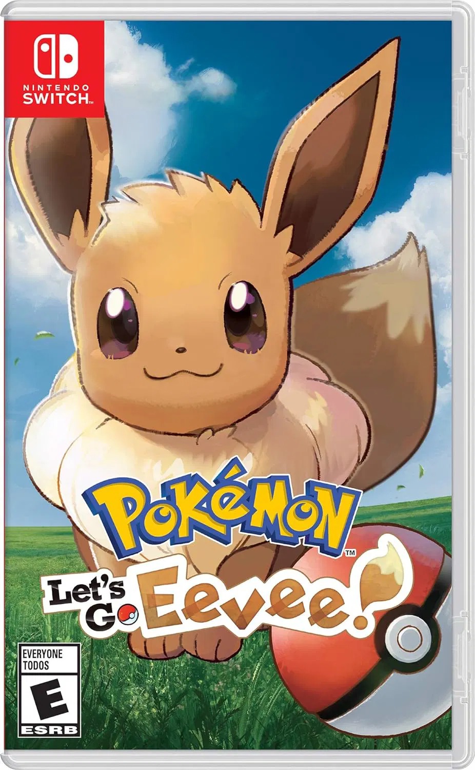 NS Pokémon: Let's Go, Eevee! 精靈寶可夢 Let's Go！伊布 中英日文版 NSW-0422