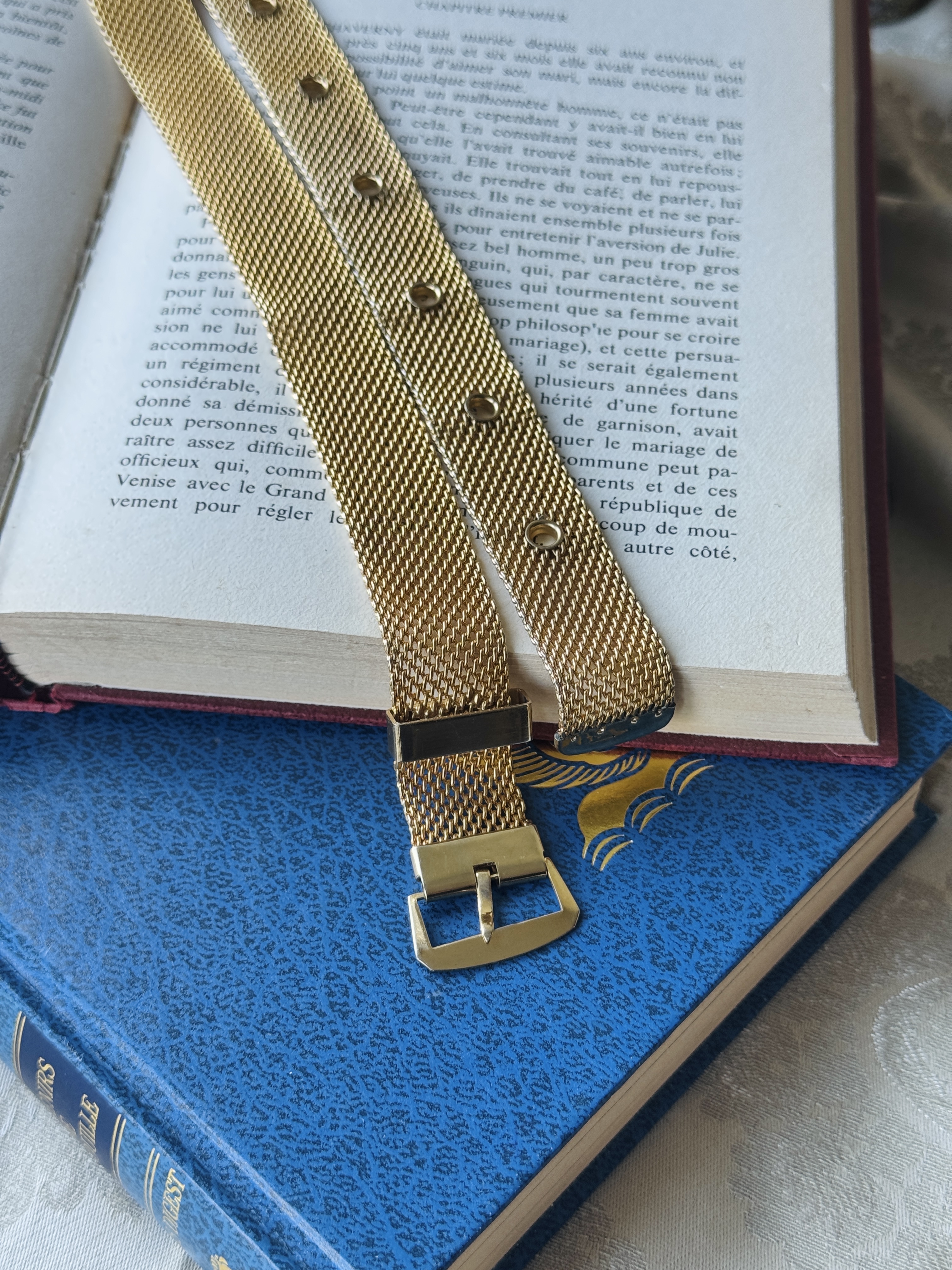 Vintage Golden Mesh Belt Size S - 22-27.5"(MT2413)