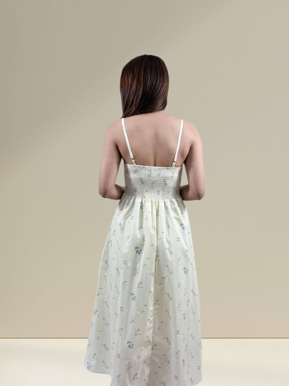 W6225 - Soft Floral Dress 