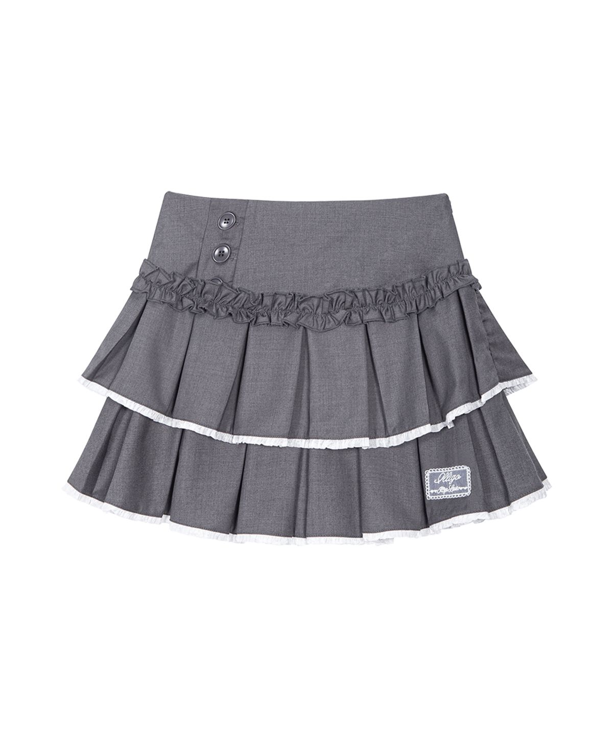 🇰🇷訂購｜ILLIGO 26SS｜高恩's Pick｜Dolly pleated mini skirt 2色 