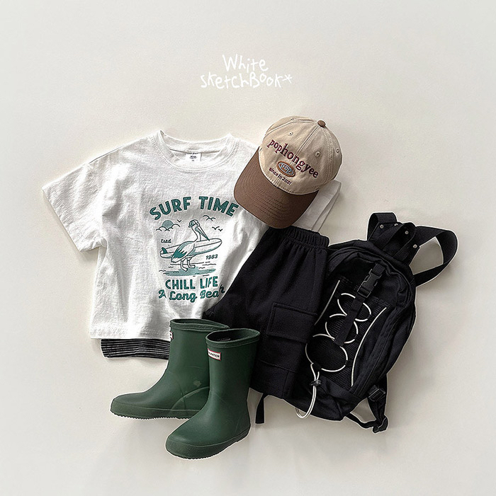 🇰🇷WhiteSketchBook短褲