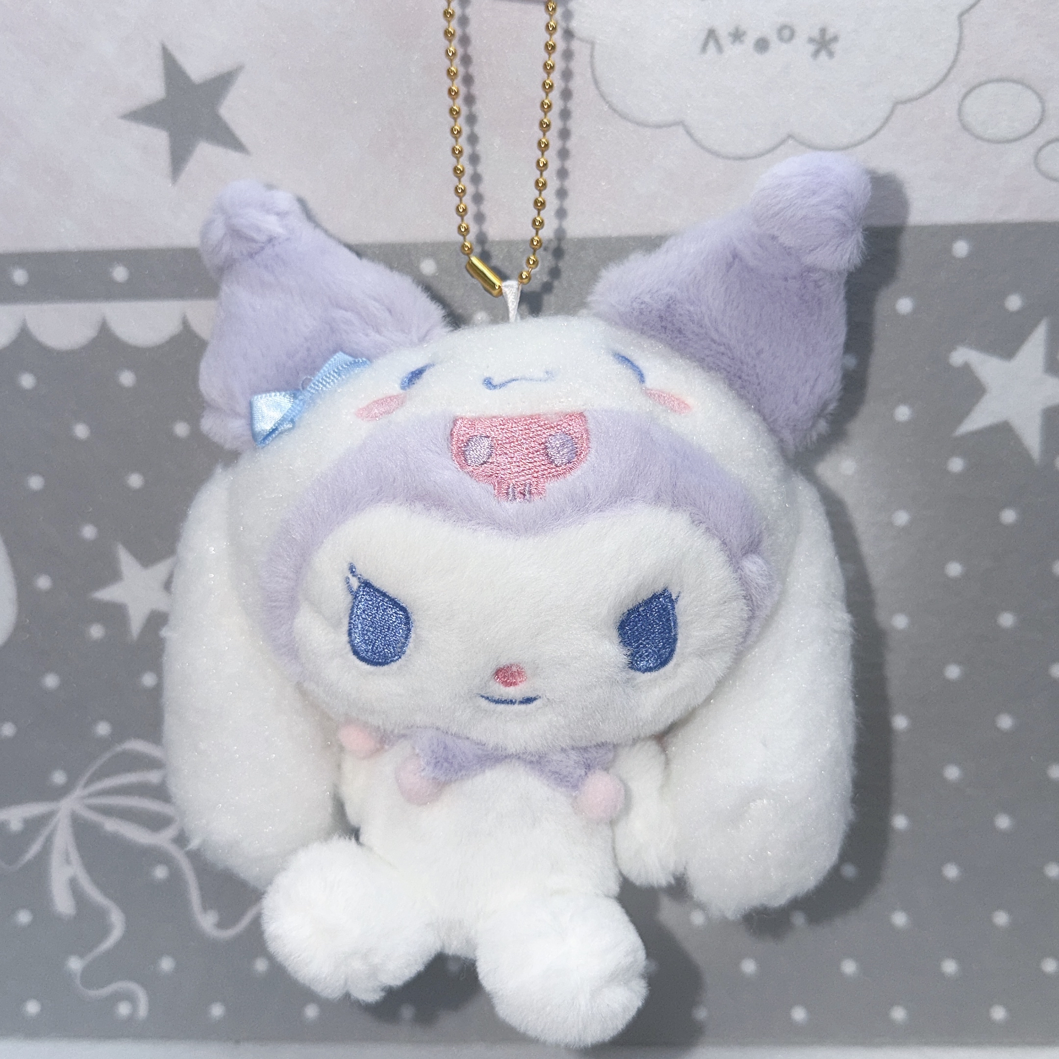 絕版 Kuromi x玉桂吊飾
