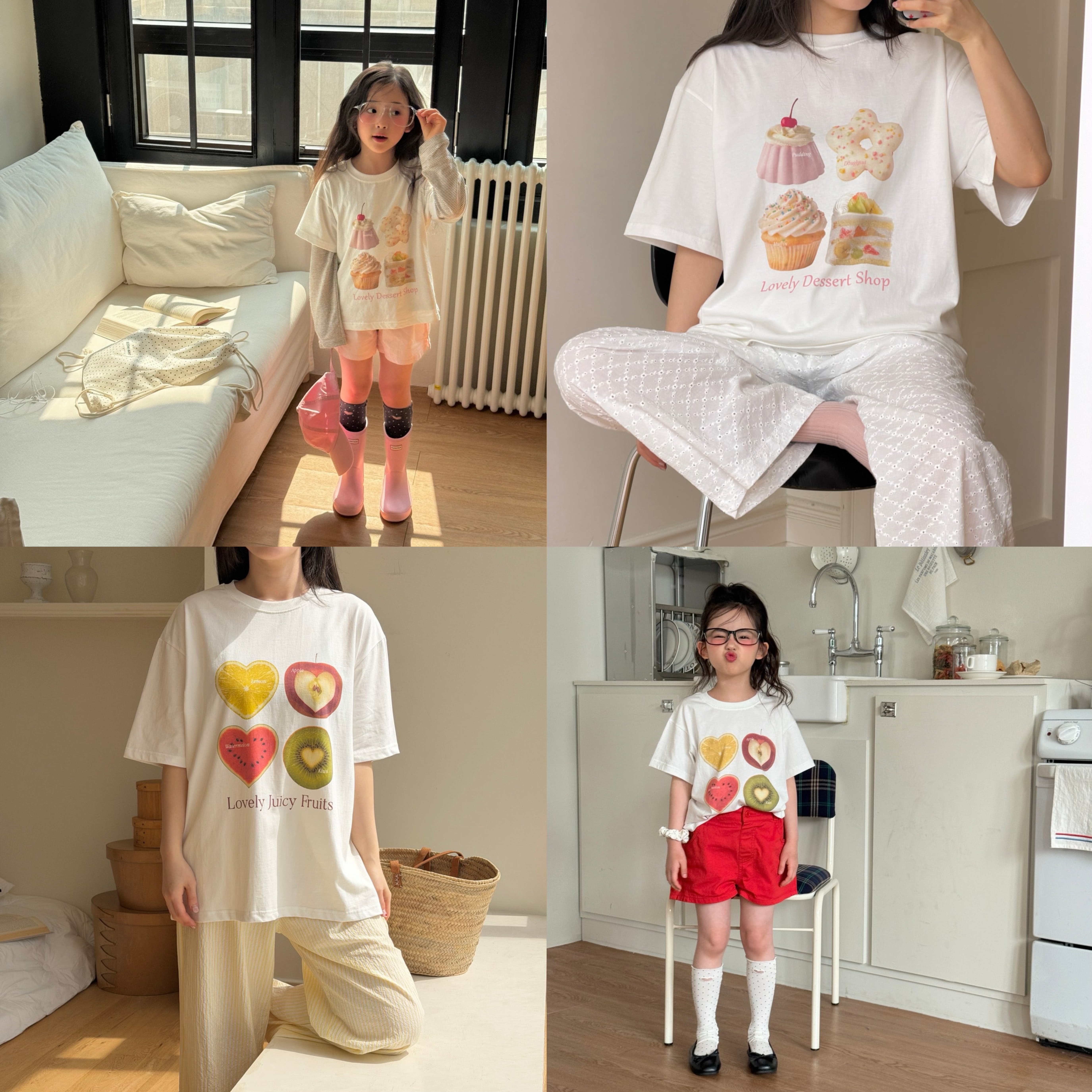 🇰🇷Ninibello tee親子