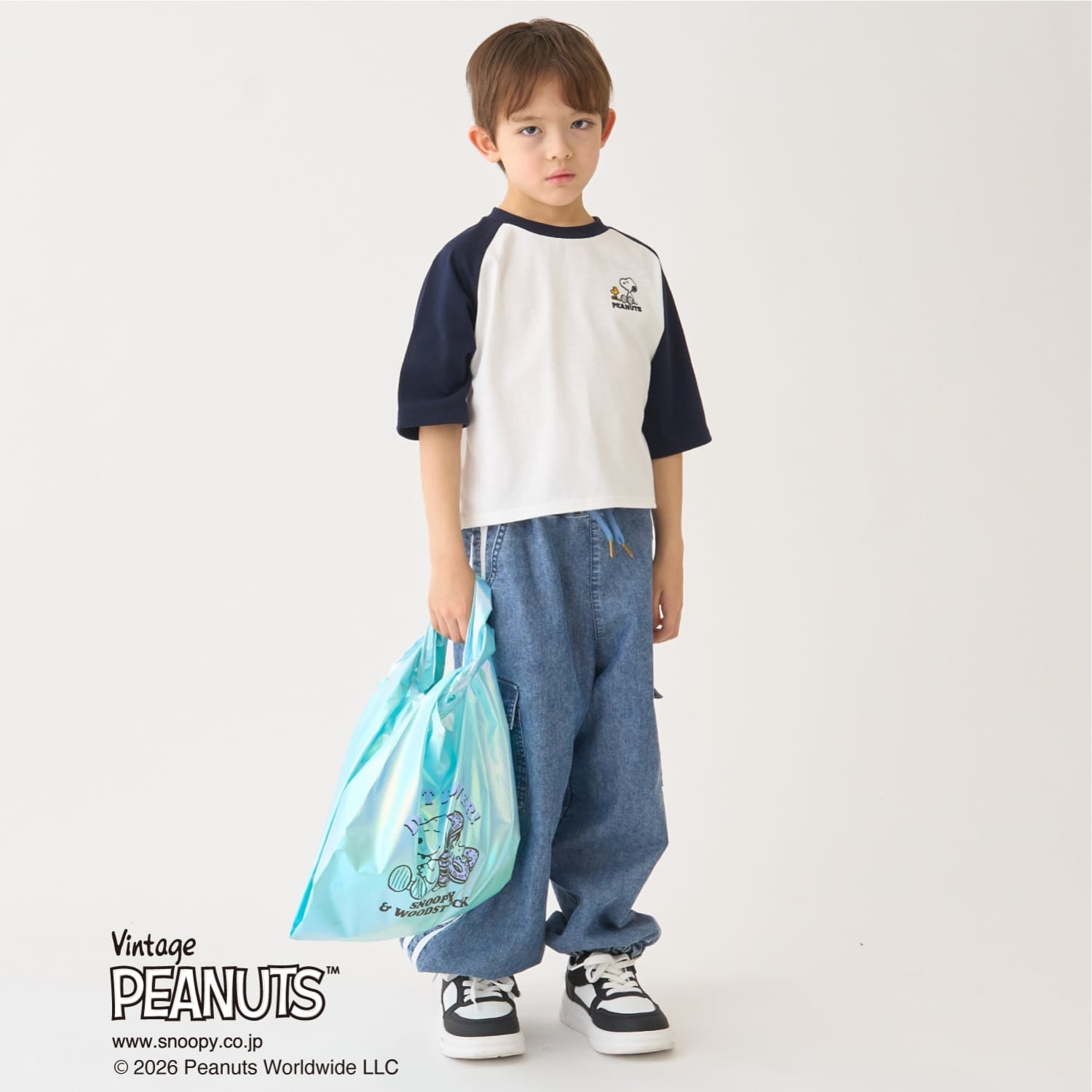 🆕【⭐訂購⭐】🌀🇯🇵 日本直送 #Peanuts #Snoopy 復古版 輕便型格漆面 tote bag  [3款選] 🌀 [ELFD-0125]