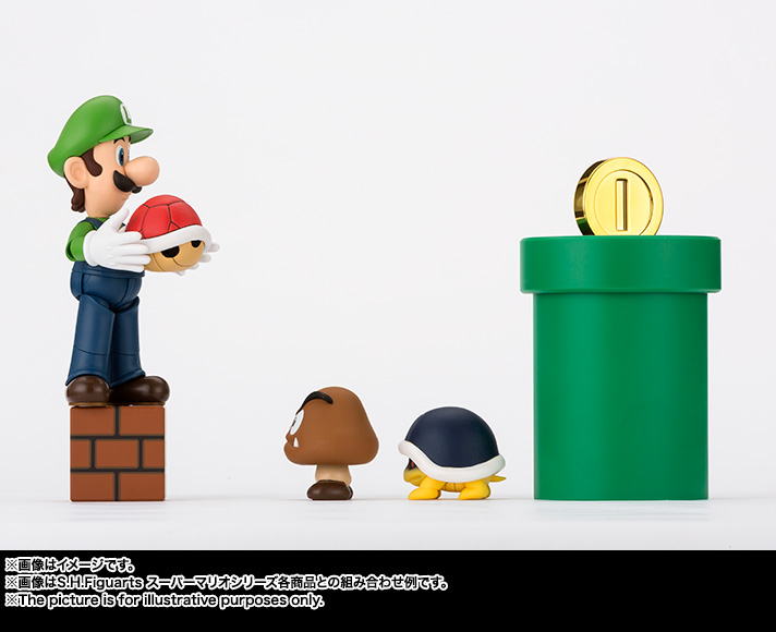 S.H.Figuarts 超級瑪利歐系列可動公仔 及 場景配件套組 figure
